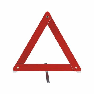 Triângulo de aviso de segurança refletor de automóveis