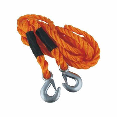 Ferramenta de emergência portátil flexível de alta resistência laranja para reboque de veículos pesados