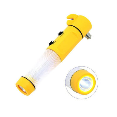 Acidente rodoviário 4 em 1 Lâmpada LED de emergência Mini Safety Hammer para veículos