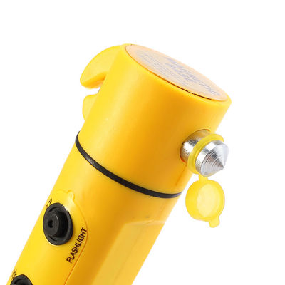 Acidente rodoviário 4 em 1 Lâmpada LED de emergência Mini Safety Hammer para veículos