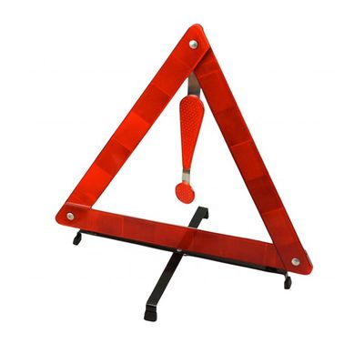 Facilmente montar Red Dot Reflective Triângulo de Aviso de Emergência de Carro de Estrada para a segurança