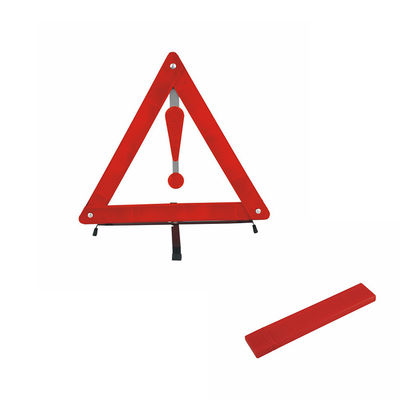 Facilmente montar Red Dot Reflective Triângulo de Aviso de Emergência de Carro de Estrada para a segurança