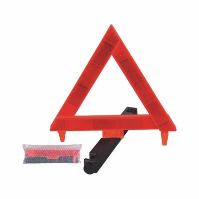 Triângulo de alerta refletor de segurança rodoviária com certificado CE e material Gpps Hip