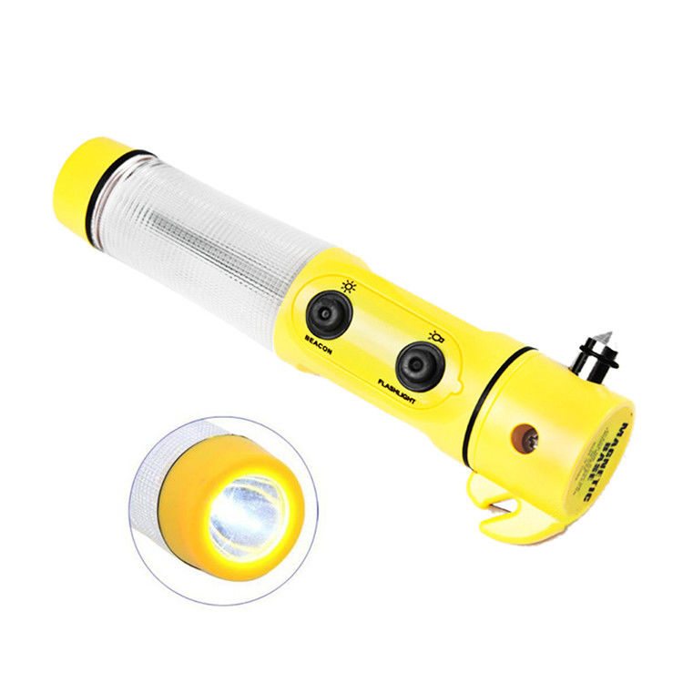 Acidente rodoviário 4 em 1 Lâmpada LED de emergência Mini Safety Hammer para veículos